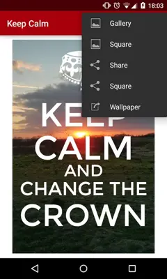 Keep Calm android App screenshot 0