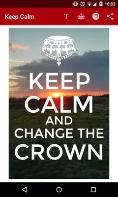 Keep Calm android App screenshot 1